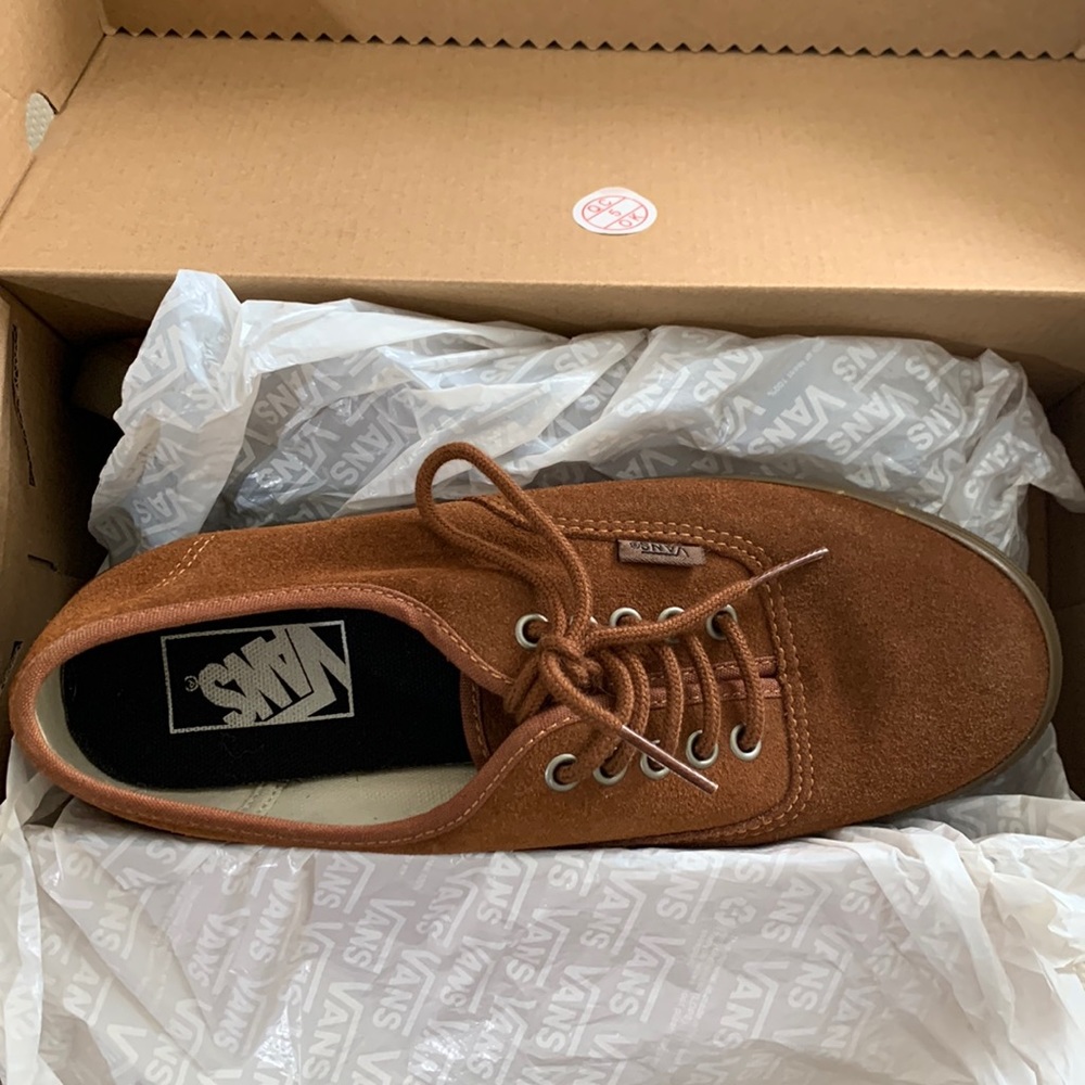 Faux Suede Low Top Vans